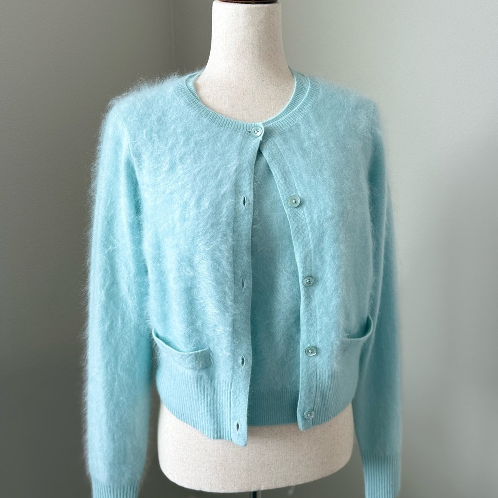NWT J. Crew Light 100% Cashmere  Cardigan Sweater and matching tank